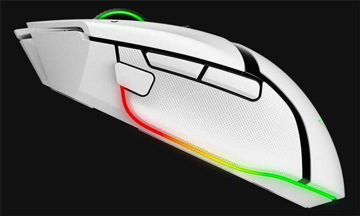 Razer Basilisk V3 Pro Kabellose Gaming-Maus Optisch 30000 DPI 11 Tasten Weiß