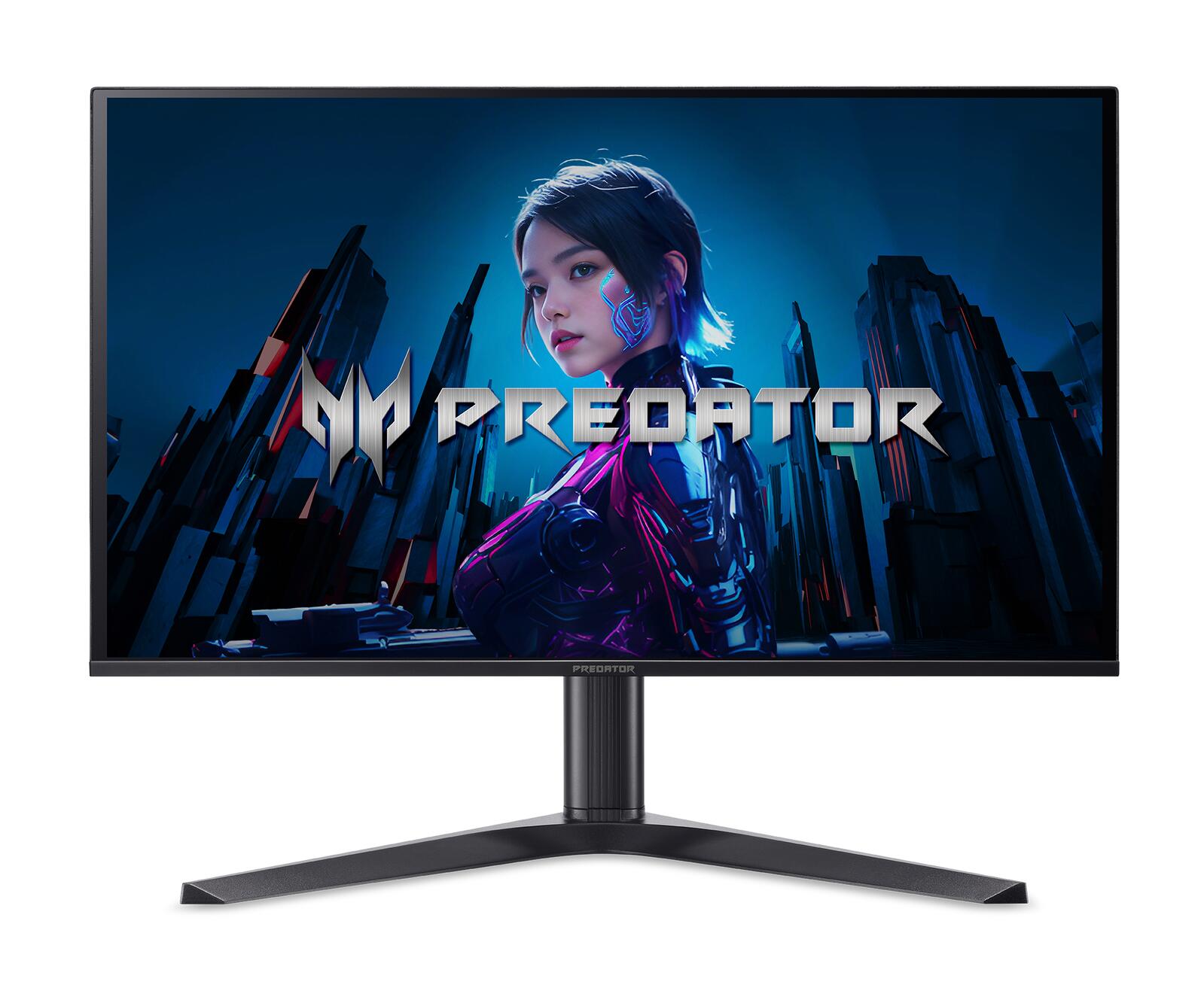 Acer Predator XB323QKV4 Gaming Monitor 80 cm (31,5") - 4K UHD, Agile Splendor IPS Panel, HDMI, DisplayPort, Audio, Pivot [Energieklasse F] (UM.JX3EE.401)