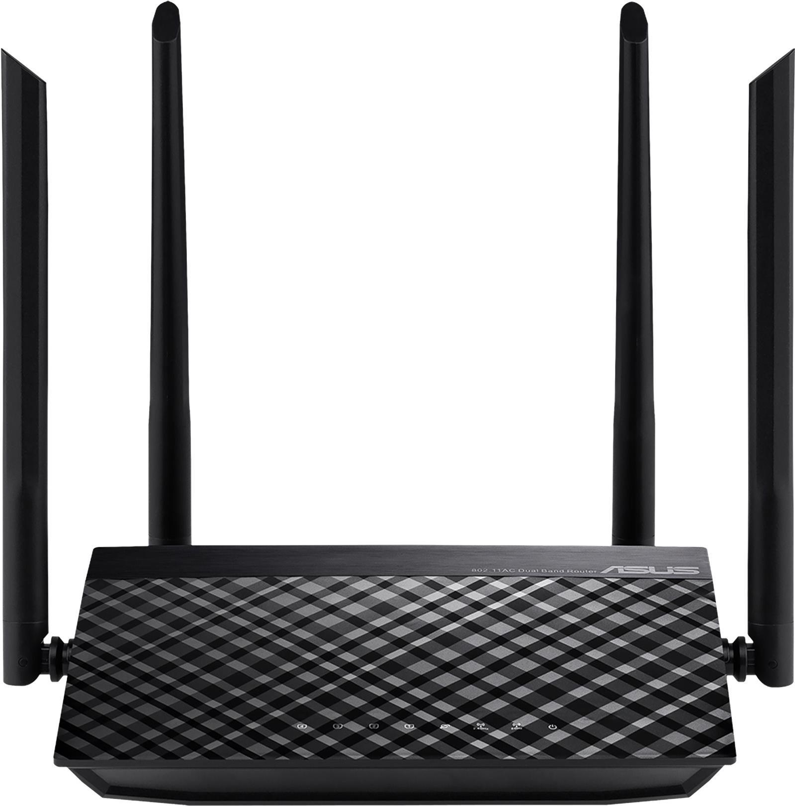 ASUS RT-AC1200 V2 Wireless Router 1167 Mbps Schwarz