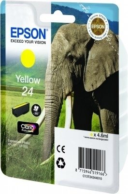 Epson Ink/24 Elephant 4.6ml YL SEC (C13T24244022)