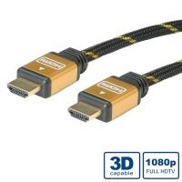 Secomp Roline Gold HDMI High Speed Cable with Ethernet (11.88.5505)