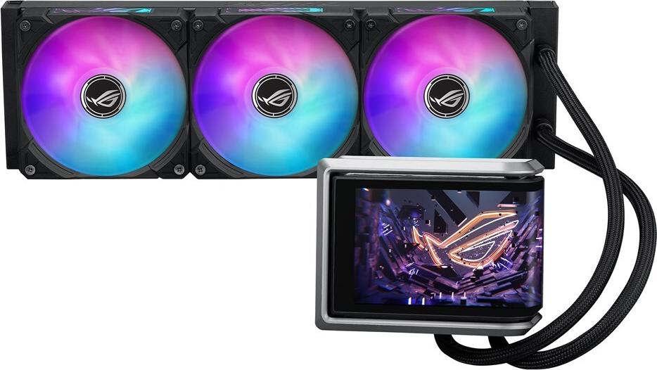 Asus ROG RYUO IV 360 ARGB All-in-One CPU-Wasserkühlung mit 6,67" AMOLED-Display (90RC01N1-B0EAY0)