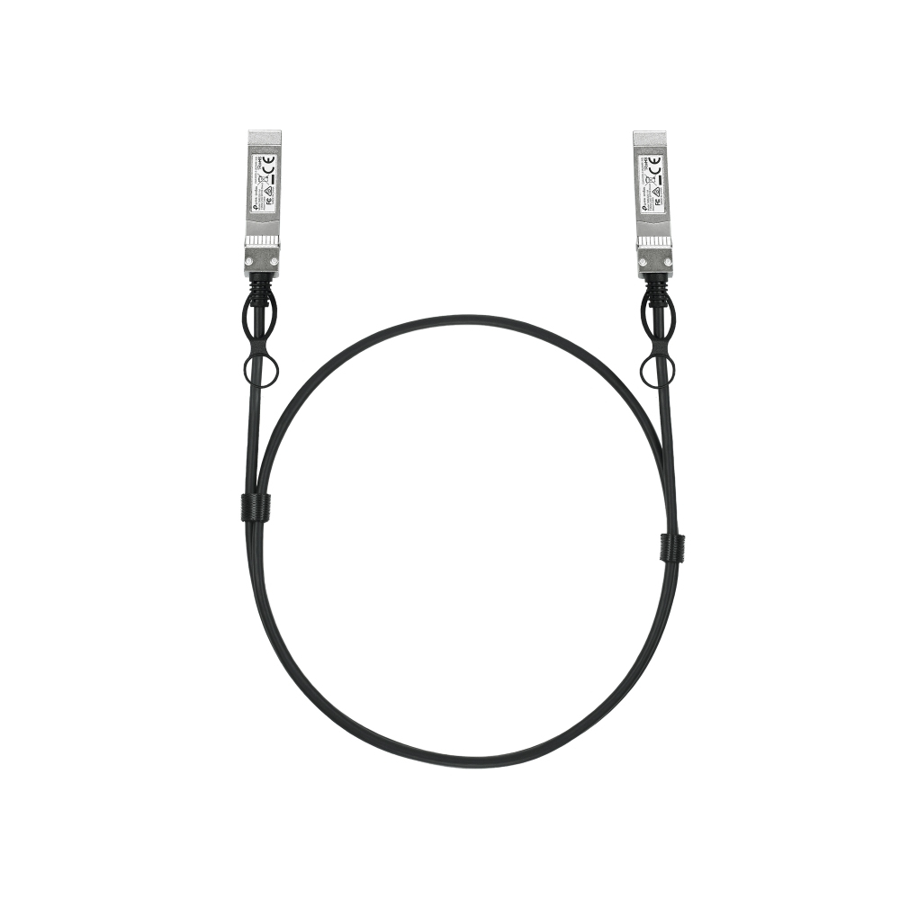 TP-Link Omada SM6220-1M V1 SFP28 DAC-Kabel 25 Gbit/s 1 m Schwarz, Silber