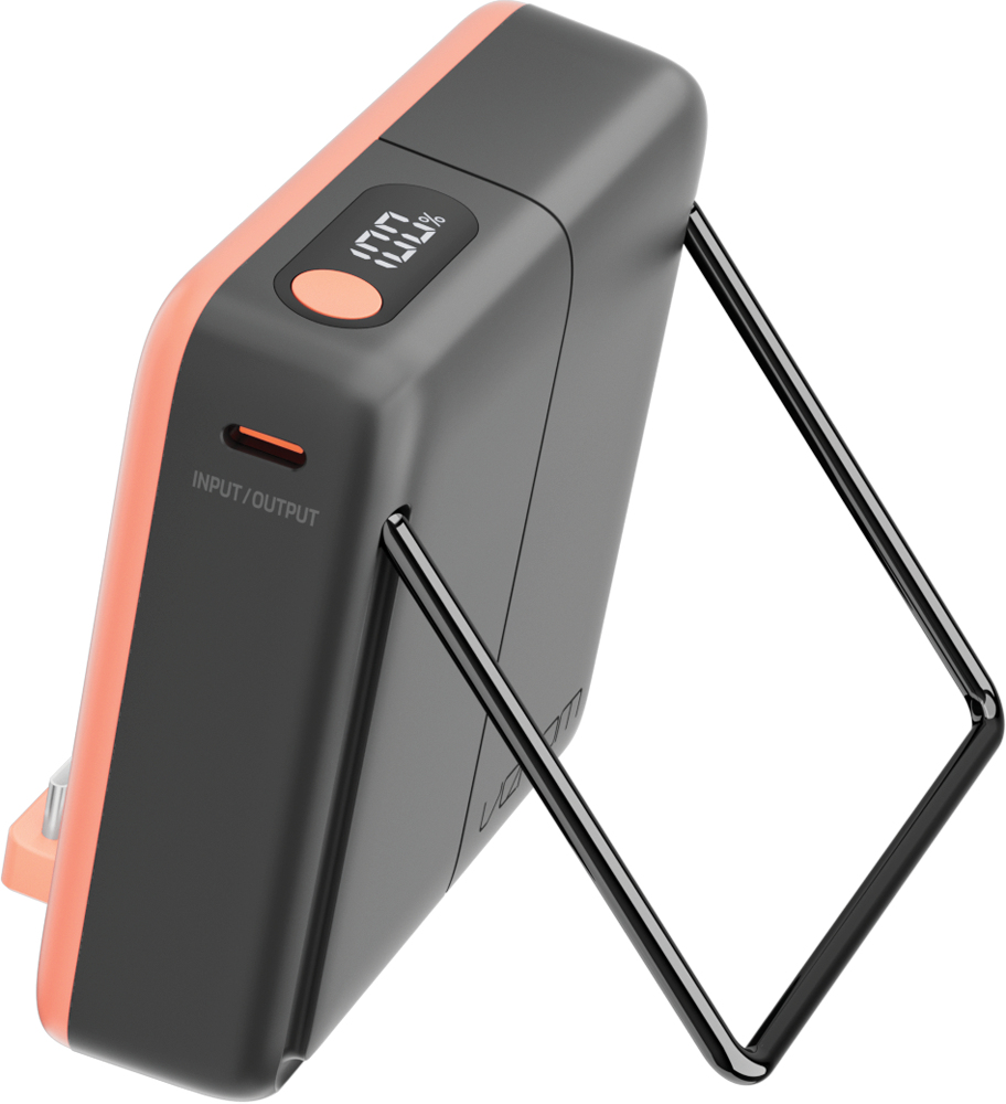 Venom Powerbank 20000 mAh mit Kickstand für Nintendo Switch 2 Schwarz, Orange