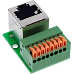 InLine RJ45 Buchse an Push-In-Klemme (92505G)