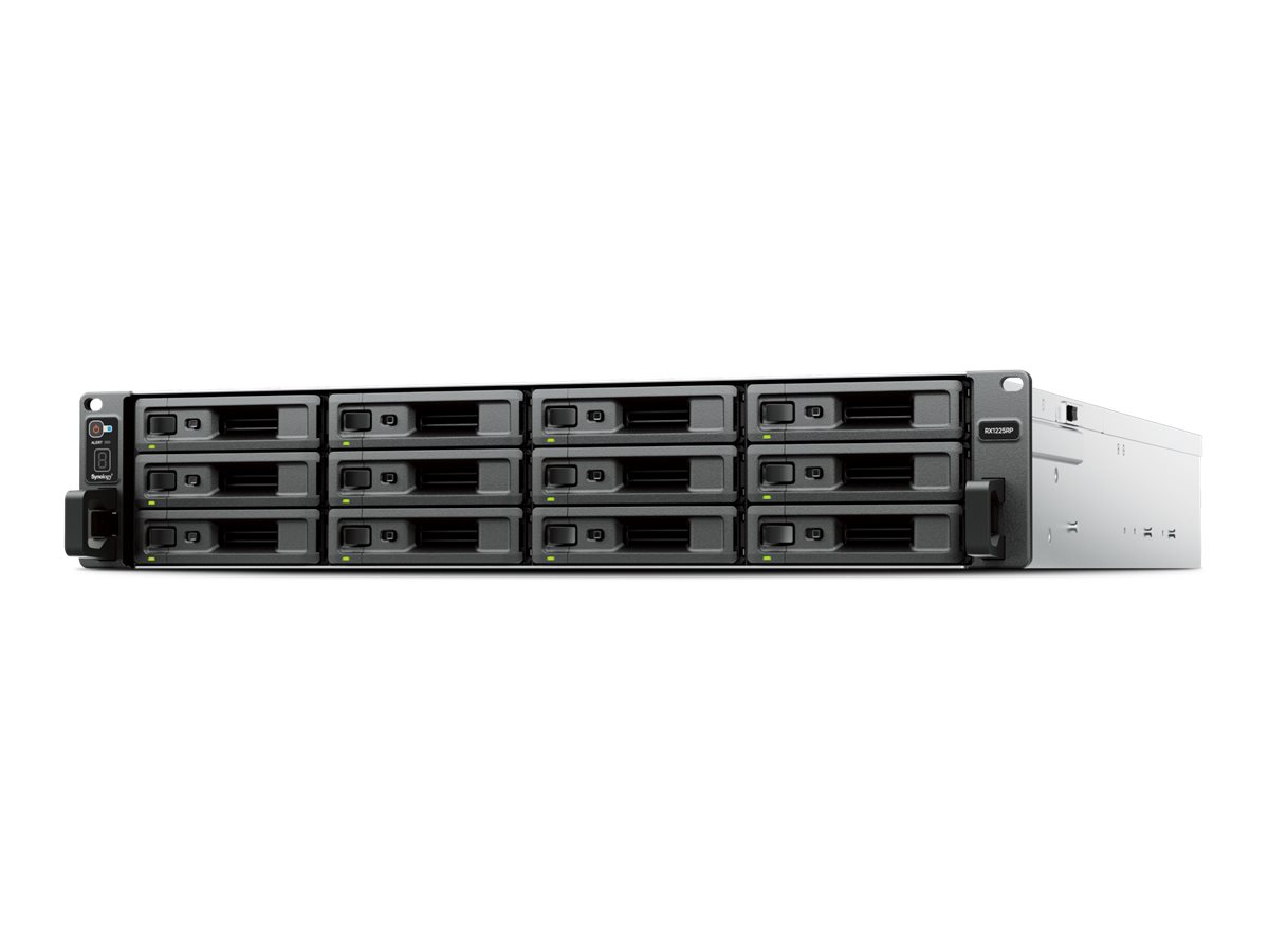 Synology RX1225RP Speichergehäuse 12 Schächte 2HE SATA-600 Schwarz