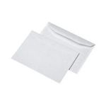 MAILmedia Briefumschläge C5 naßklebend, ohne Fenster, weiß Offset, mit grauem Innendruck, innenliegende Seitenklappen (25532-0)