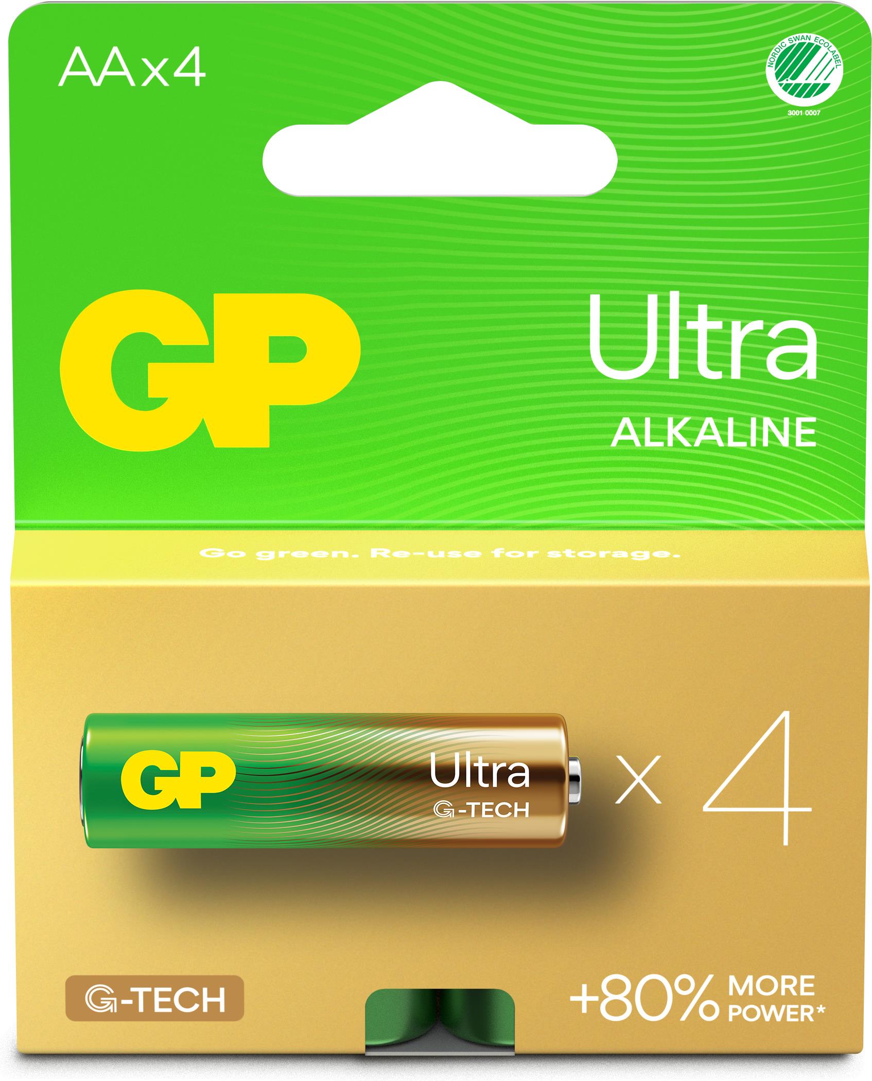 GP Batteries Ultra Alkaline GP15AU Einwegbatterie AA - LR06 Alkali (151430)