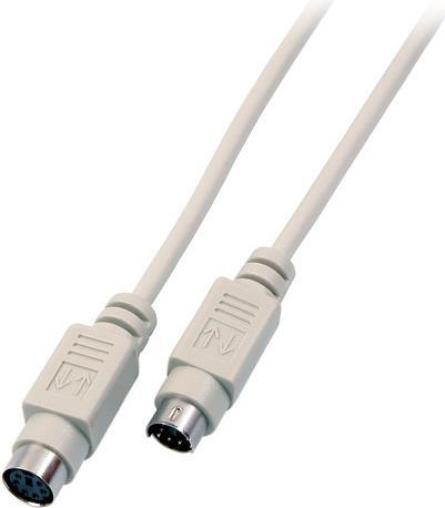 EFB-Elektronik Maus/-Tastatur Verlängerungskabel, 2x PS/2, St.-Bu., 10,0m, beige Hersteller: EFB Elektronik (EK323.10)