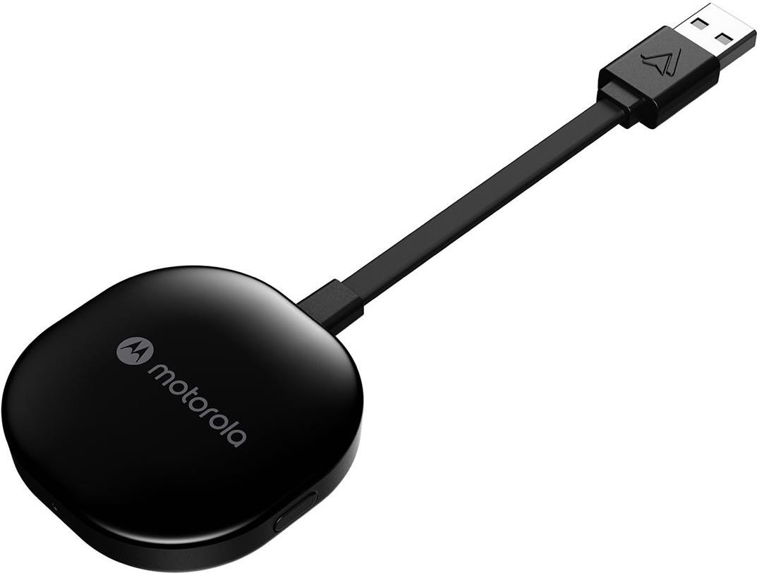 Motorola MA1 Kabelloser KFZ-Adapter für Android Auto USB Typ-A Schwarz