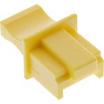 InLine® Staubschutz, für RJ45 Buchse, Farbe: gelb 10er Blister (59942I)