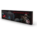 Gembird KBS-UMG-01-DE Tastatur USB Deutsch Schwarz (KBS-UMG-01-DE)