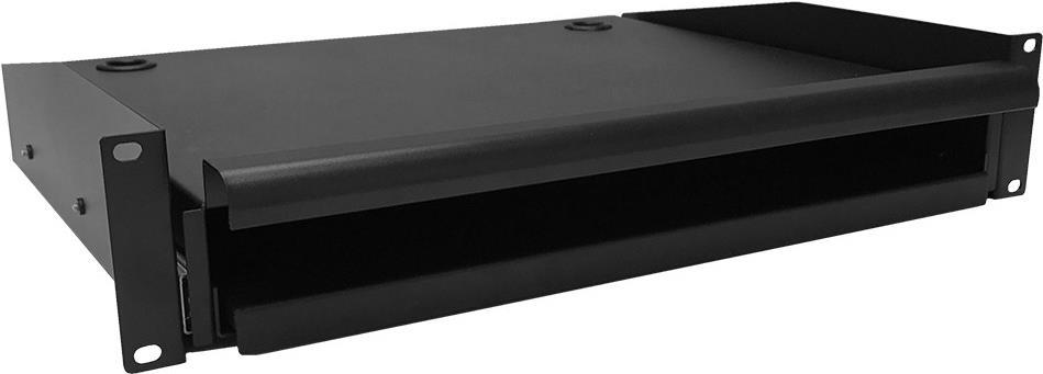 DS-IT 19” Ausziehbarer Tastaturboden, maximales Gewicht 18 KG - 2 HE (DS-TH02)
