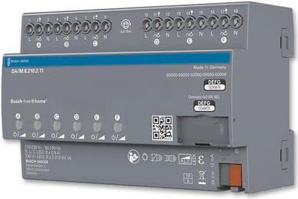 Busch-Jaeger Dimmaktor 6-fach REG DA/M.6.210.2.11 (2CKA006220A0730)