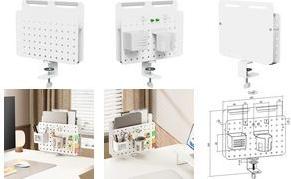 LogiLink Lochplatten-Organizer/Kombination Klemmmontage (PB0106)