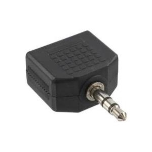 InLine Audio Adapter - 1x 3.5mm Stereo Klinkenstecker und 2x 3.5mm Stereo Klinkenbuchse (99301)