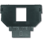 Busch Jaeger 2CKA001764A0174 Wandplatte/Schalterabdeckung Schwarz (2CKA001764A0174)