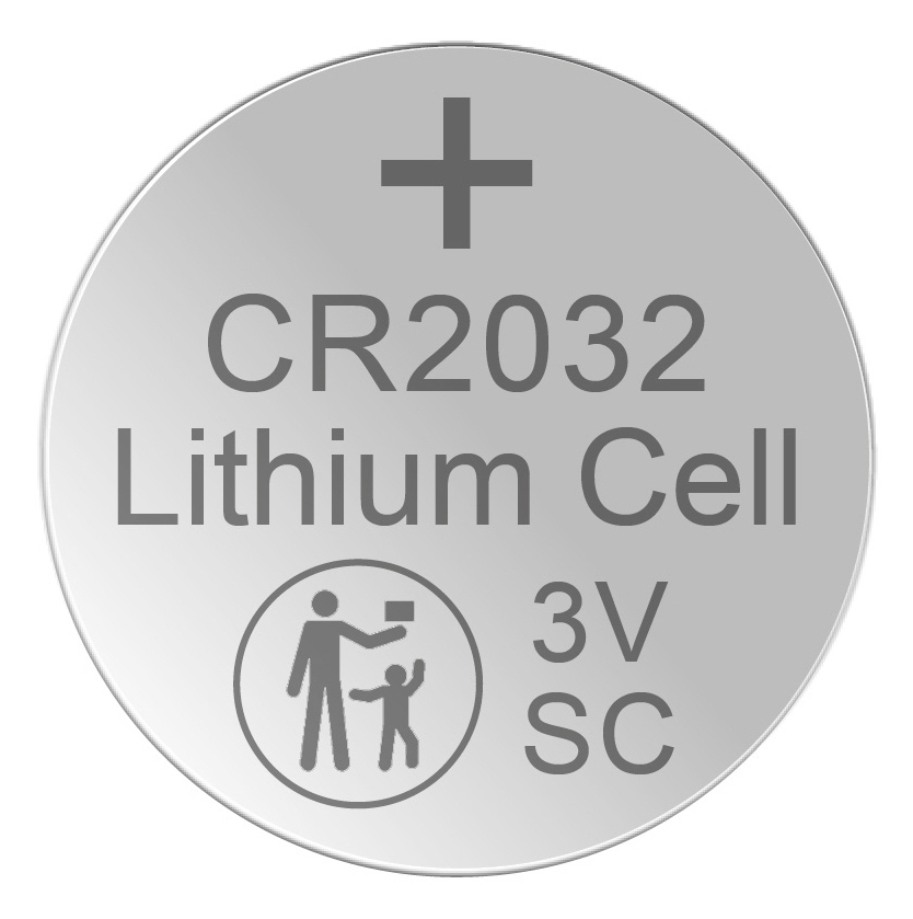 XCell Knopfzelle CR2032 Lithium 3 V 220 mAh 5er Blister Stahl