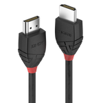 Lindy 0.5m High Speed HDMI Kabel, Black Line HDMI Stecker an Stecker (36470)