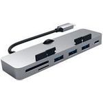 Satechi USB-C Clamp Hub Pro Multi-Port Adapter Space Gray (ST-TCIMHM)