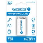 Everactive EVHRL22-320 Haushaltsbatterie Wiederaufladbarer Akku 9V Nickel-Metallhydrid (NiMH) (EVHRL22-320)