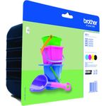 Brother LC221 Value Pack (LC221VALBP)