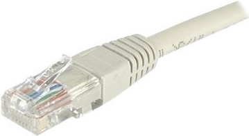 Patchkabel, CAT.6, U/UTP, ungeschirmt, Kupfer, grau, 1,5 m Patchkabel mit Rastnasenschutz (EXC240960)