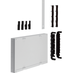 Hager UE22E0. Produktfarbe: Schwarz, Anzahl enthaltener Produkte: 1 Stück(e), Kompatibilität: Hager universN. Breite: 500 mm, Tiefe: 125 mm, Höhe: 300 mm (UE22E0)