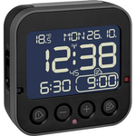 TFA 60.2552.01 Funk Wecker Schwarz Alarmzeiten 2 (60.2552.01)