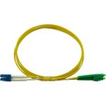 BlueOptics Duplex LWL Patchkabel, LC-UPC/LC-APC, 7.5 Meter, Singlemode E9/125Âµm, G.657.A1, OS2, Eingangsdämpfung: unter 0.2dB, Markenfaser, LSZH gelb, 2.0mm Tube, Keramik Ferrule, inkl. Messprotokoll (SFP3131BU7.5MS)