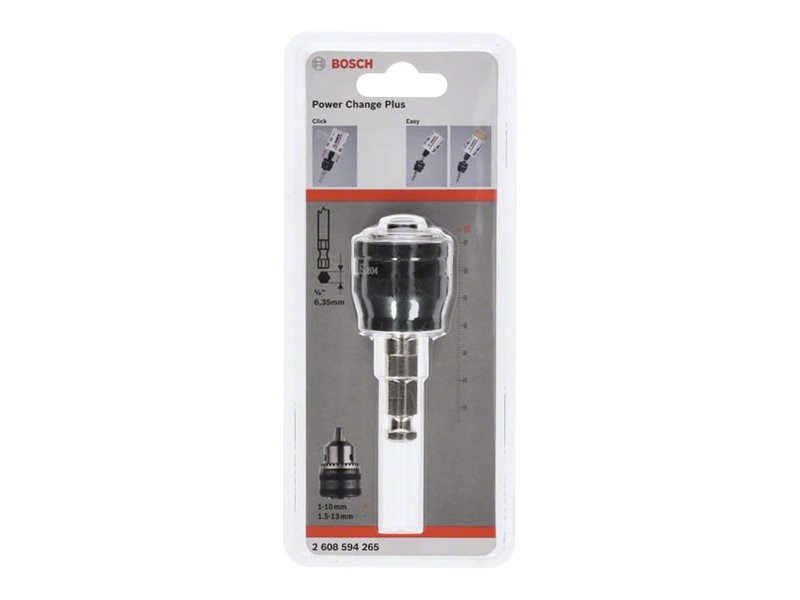 Bosch Power Change Plus Bit-Adapter 11 mm Inbus Schwarz