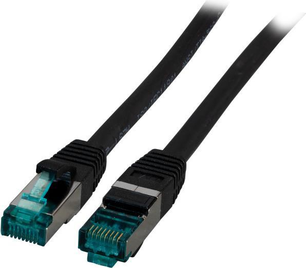 EFB-Elektronik RJ45 Patchkabel Cat.6A S/FTP LSZH schwarz 0,25m Hersteller: EFB Elektronik (MK6001.0,25B)