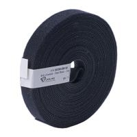 Patchsee Klettband Eco-Scratch, Breite 19 mm, Länge 10,0 m, schwarz Preisgünstiges Klettband auf der Rolle zum schonenden Befestigen von Kabeln (ECO-DB-10)