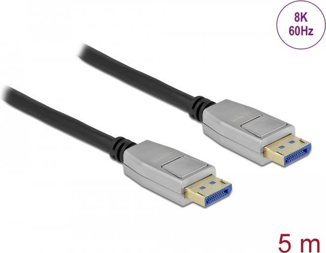 DeLOCK 80268 DisplayPort-Kabel 5 m Schwarz (80268)