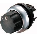 Eaton PowerWare Eaton 216853 M22-W Wahltaste Frontring Kunststoff Drehschalter Schwarz 1 St.