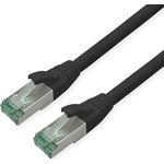ROLINE RM S/FTP Patchkabel Kat6A/Kl.EA TPE schwarz 2m (21.45.3252)