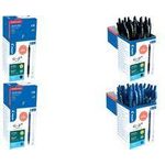 PILOT Gelschreiber G-2 PLUS 07, VALUE PACK, schwarz 16+4 GRATIS, Strichstärke: 0,32 mm, mit Druckmechanik, - 1 Stück (516460)