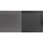 APS Tischset FEINBAND FRAMES, 450 x 330 mm, grau aus PVC, wasserfest - 1 Stück (60540)