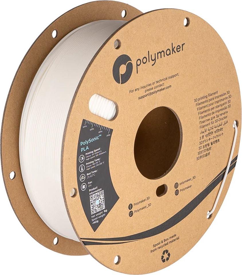 Polymaker PolySonic High Speed PLA (PA12001)