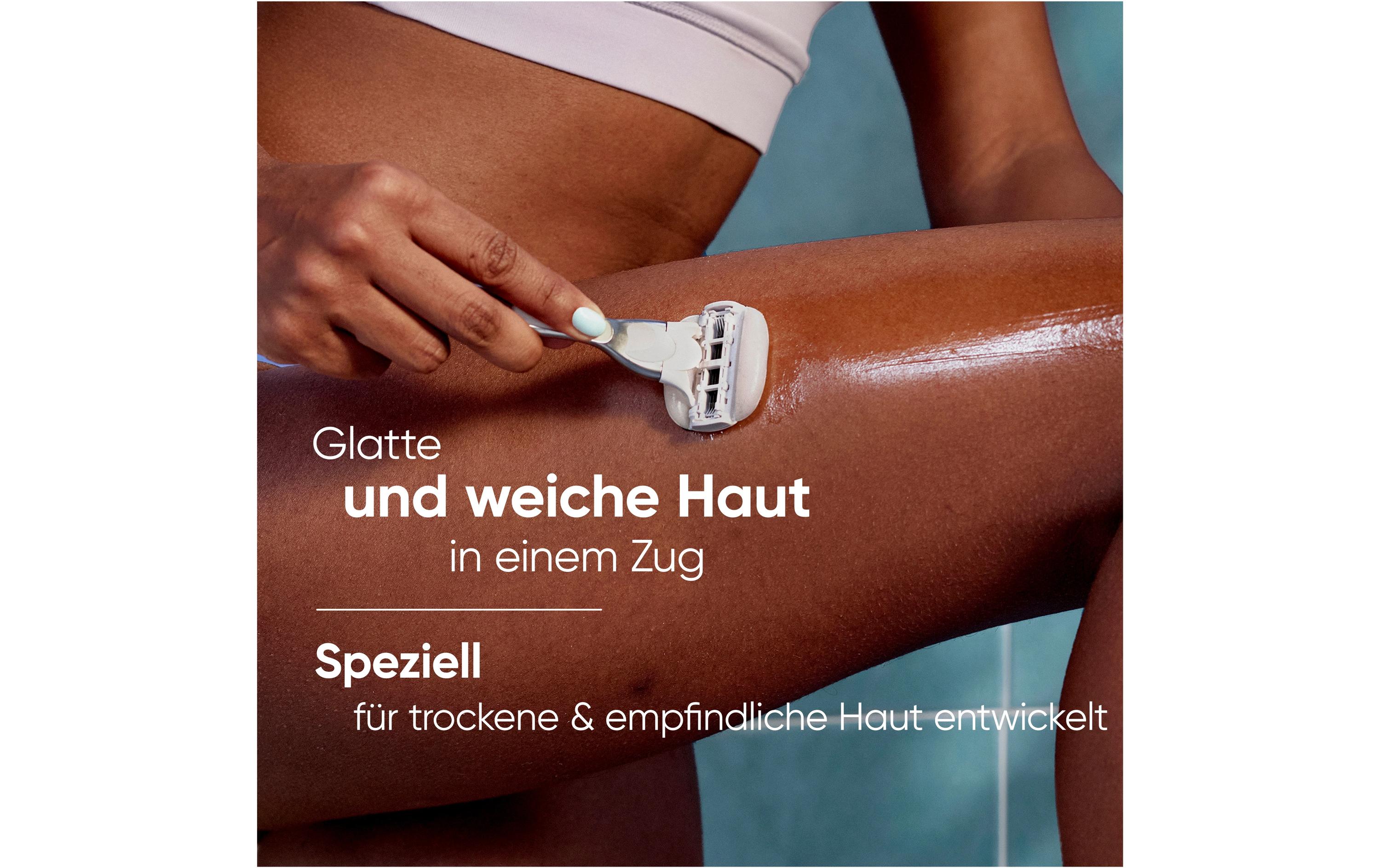 Gillette Venus Pro ComfortGlide Sensitive Rasierklingen, 6 Stück