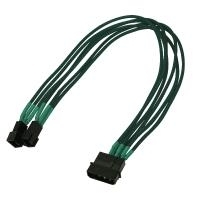 Nanoxia 4-Pin Molex auf 2 x 3-Pin Adapter (900500015)