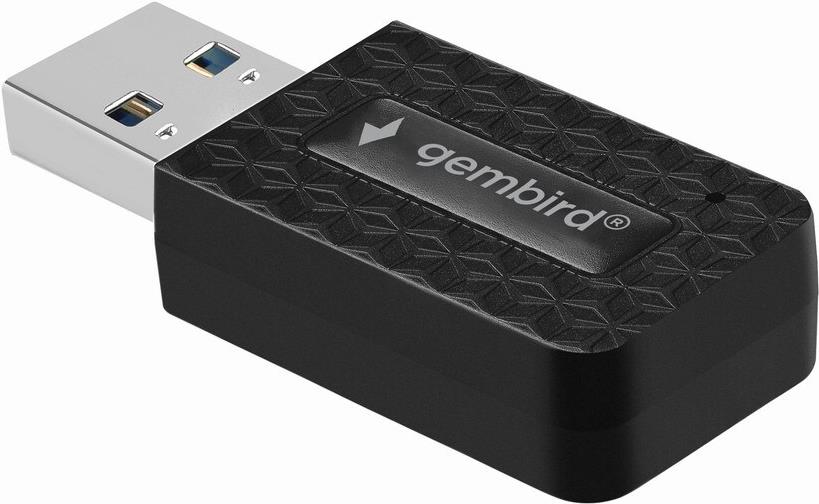 Gembird WNP-UA1300-03 Kompakter Dualband AC1300 USB-WLAN-Adapter (WNP-UA1300-03)