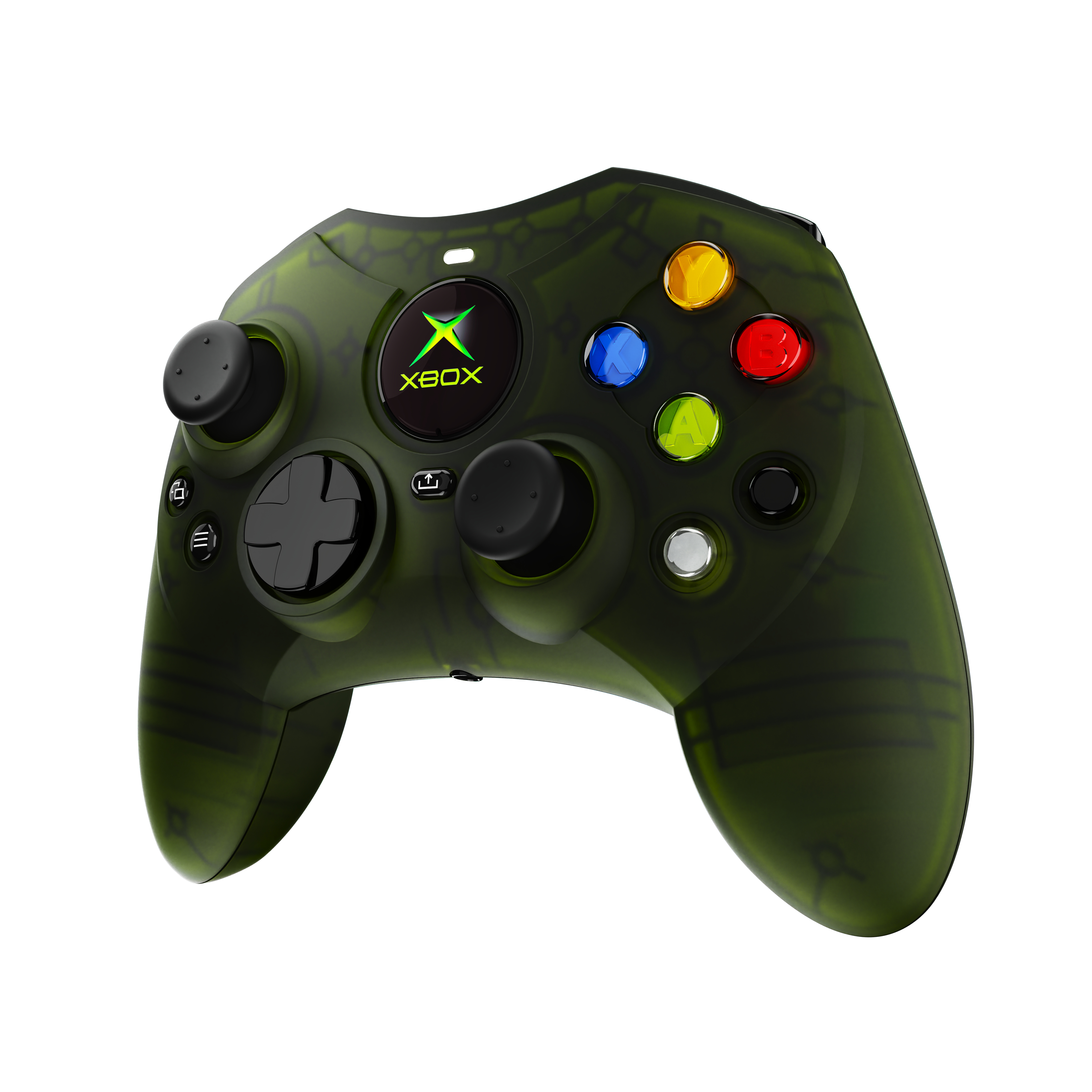 Hyperkin DuchesS kabelgebundener Controller für Xbox Grün, Transparent