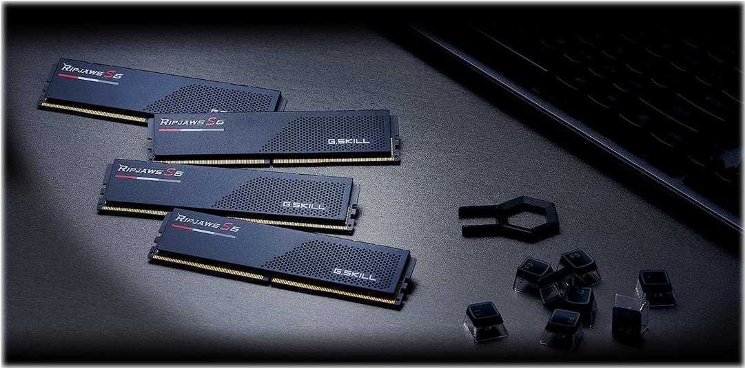G.Skill Ripjaws S5 F5-5600J3636C16GX2-RS5K 32 GB RAM Kit 5600 MT/s CL36 Schwarz