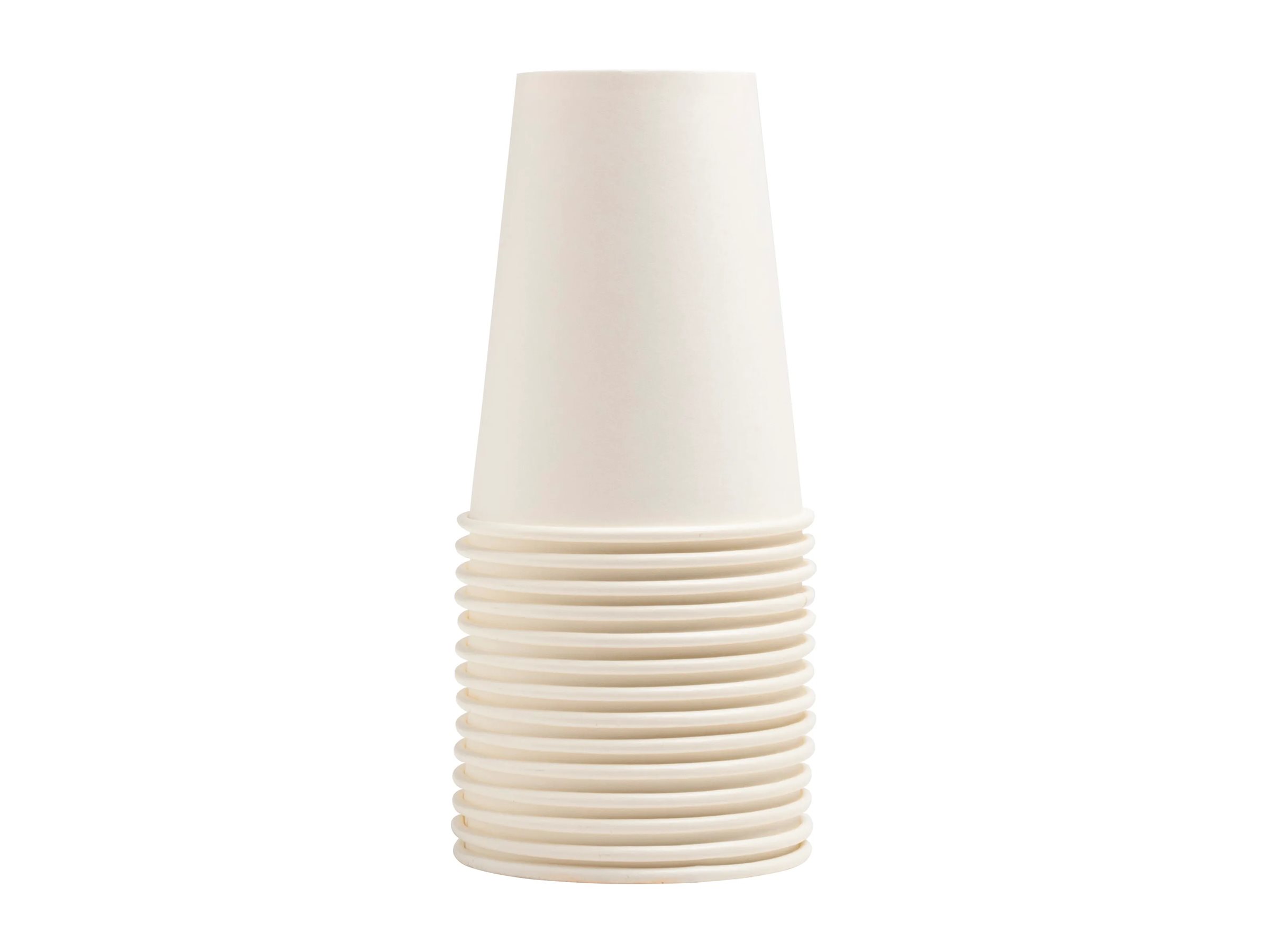 PROnappe 89110I Einweg-Kaffeebecher 200 ml Weiß
