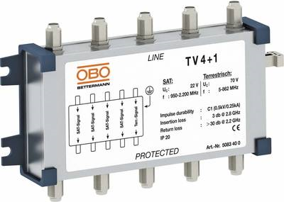 Datenleitungsschutzgerät TV 4+1 (5083400)