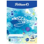 Pelikan Zeichenblock C3/20, DIN A3, 100 g/qm, 20 Blatt FSC-zertifiziert, perforiert - 1 Stück (101684)