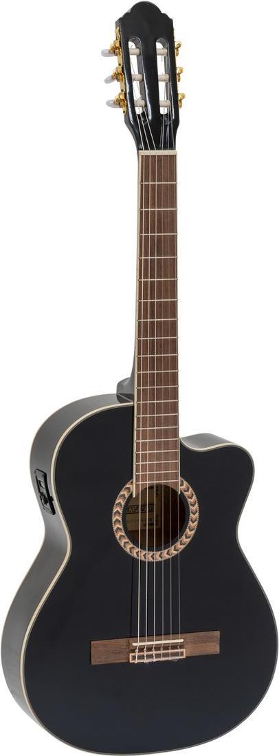 DIMAVERY CN-600E Klassikgitarre, schwarz (26235007)