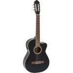 DIMAVERY CN-600E Klassikgitarre, schwarz (26235007)