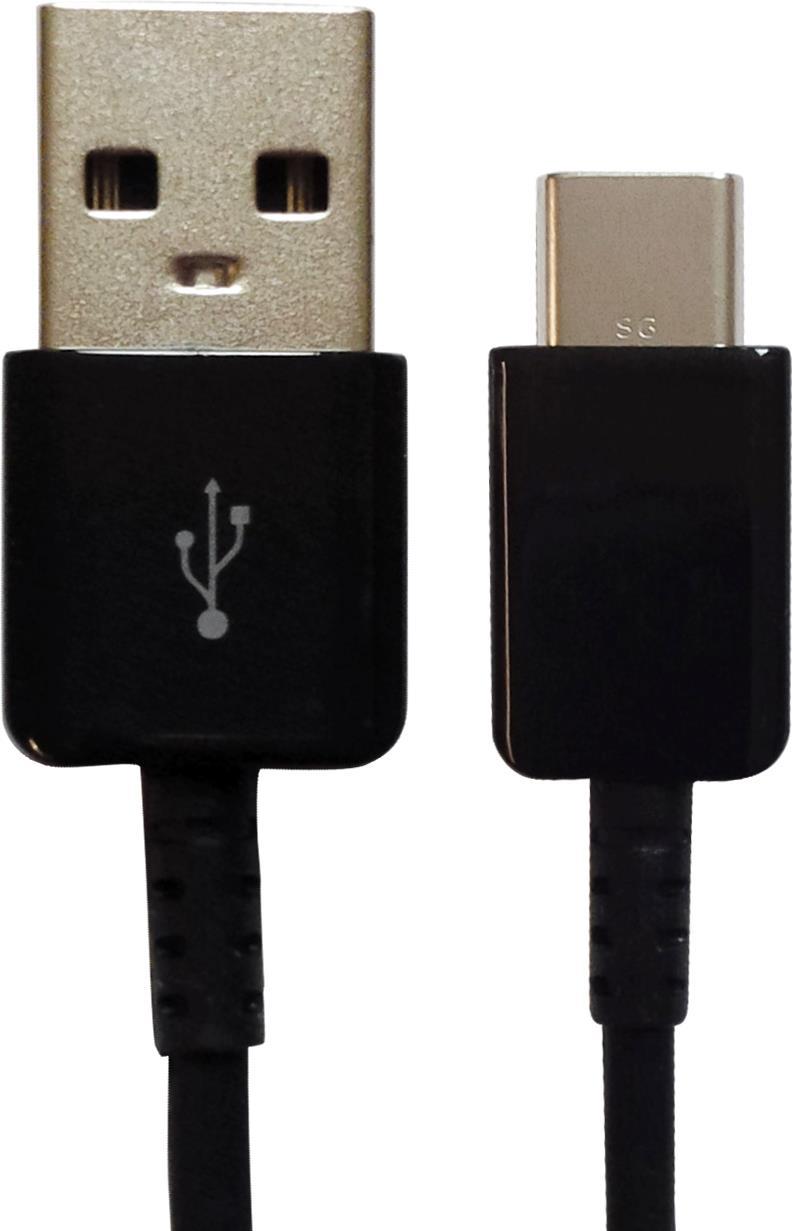 SAMSUNG EP-DG950CBE USB-C (Type-C) zu USB Kabel 1.2m schwarz bulk (EP-DG950CBE)